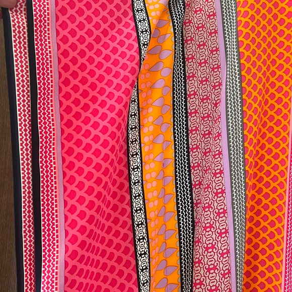 Trina Turk Theodora Dress- Pink and Orange Patterned - Picture 2 of 7